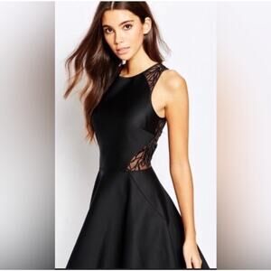 Ted Baker Venma Lace Detail Women’s Skater/A-Line Dress - Size 4 (Large)